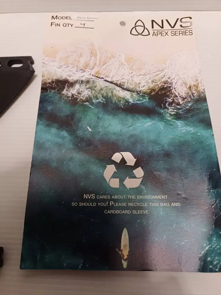 Fin Surfing   : NVS Album Bom Dia Apex Series Quad Fin Set