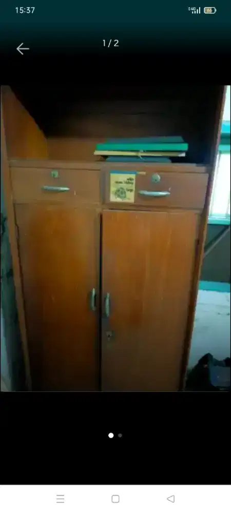 Lemari jati tahun 60 an