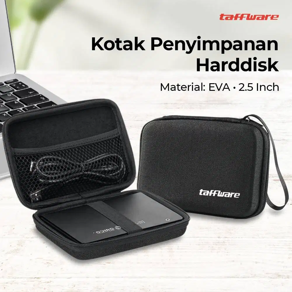 Kotak Penyimpanan Harddisk HDD Protective EVA Case 2.5 Inch