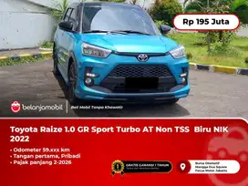 [ PAJAK PANJANG ] Toyota Raize 1.0 GR Sport Turbo AT Biru 2022/2023
