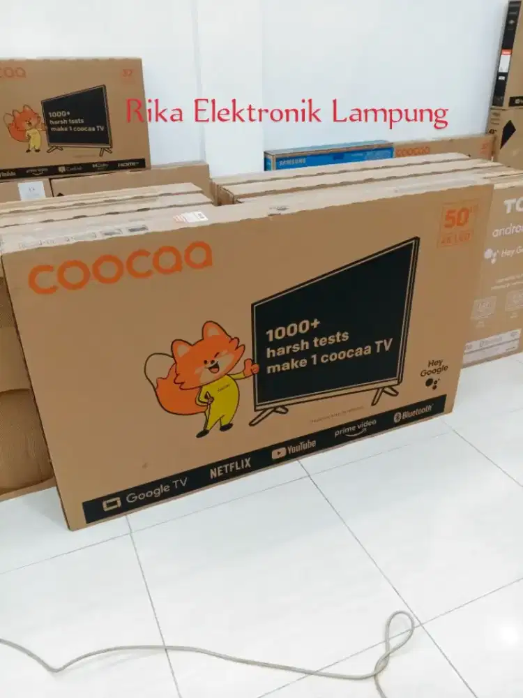 Big Sale Ceria Coocaa Google TV 50 inc Bergaransi Resmi,siap anter