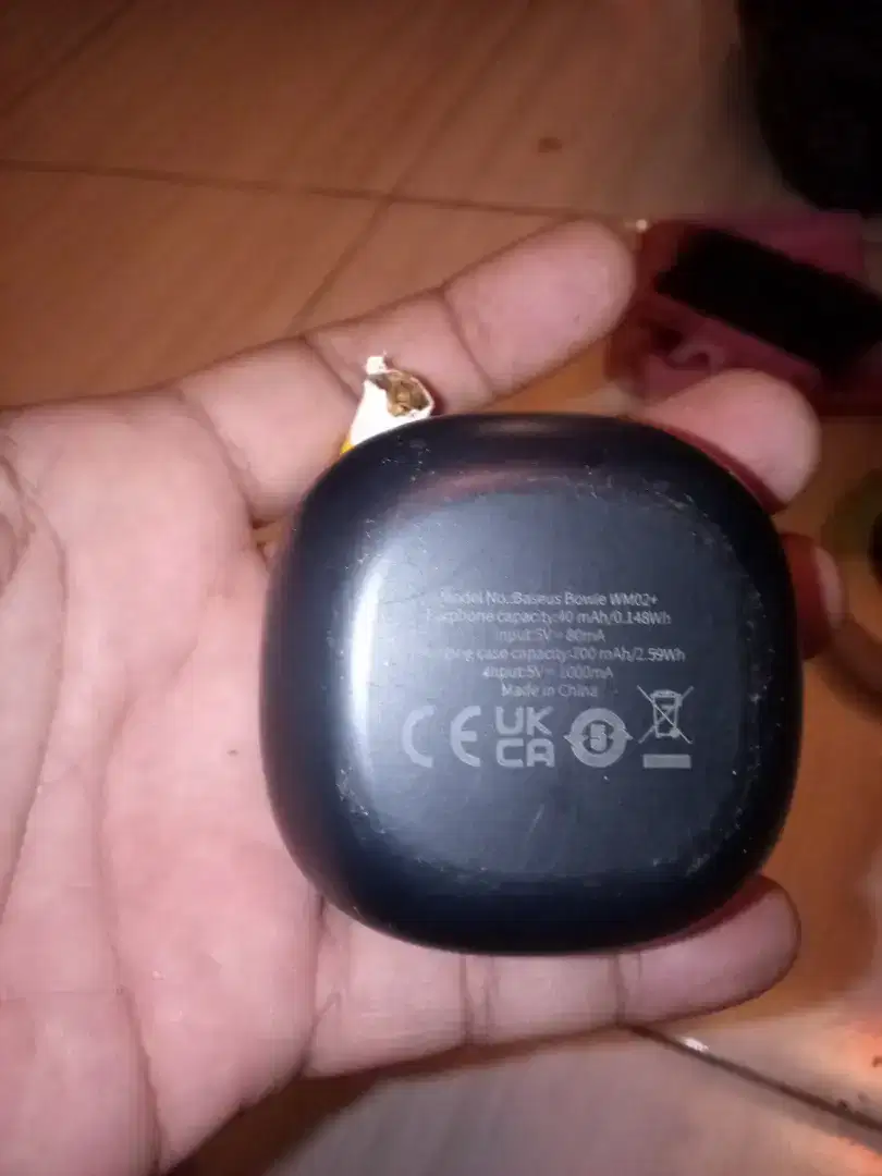 Charger earphone basseus Bowie wm02