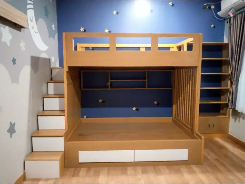 Ranjang tingkat bisa tukar tambah dengan furniture lama anda