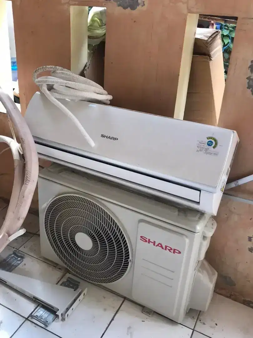 ac sharp 1pk,model sekarang,termasuk pasang
