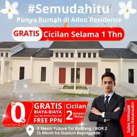 RUMAH TANPA DP SIAP HUNI DI TAJURHALANG BOGOR RUMAH MINIMALIS EROPA