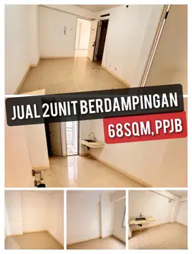 Jual 2BR connecting apartemen Bassura City 4Kamar