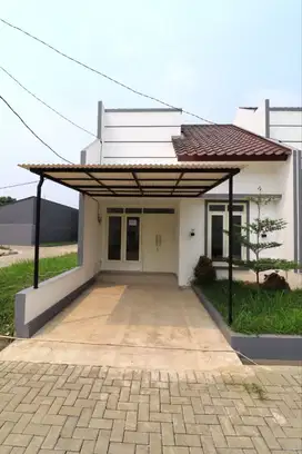 RUMAH MODERN FULL BATA MERAH STRATEGIS DI MUSTIKA JAYA KOTA BEKASI