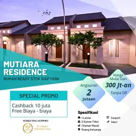 Rumah Siap Huni Tanpa DP Cukup Booking 2 Jt All In Dapat Cashback 10Jt