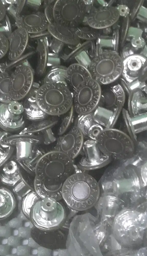 Kancing Besi Harley Davidson Original