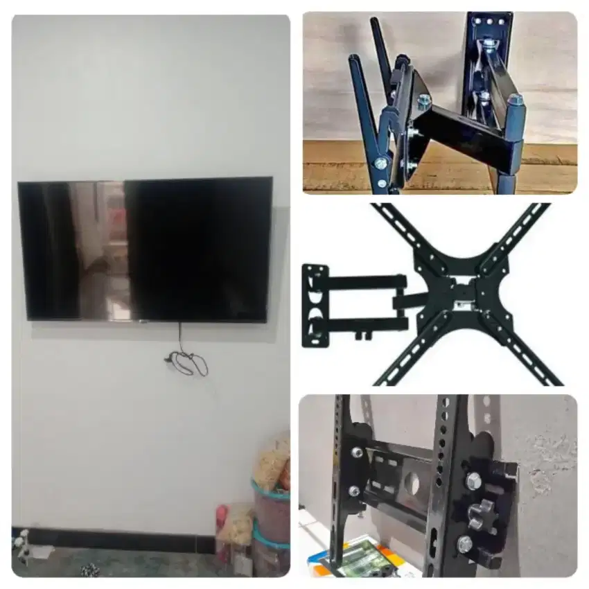 Bracket tv terima jasa pasang serta jual bracket