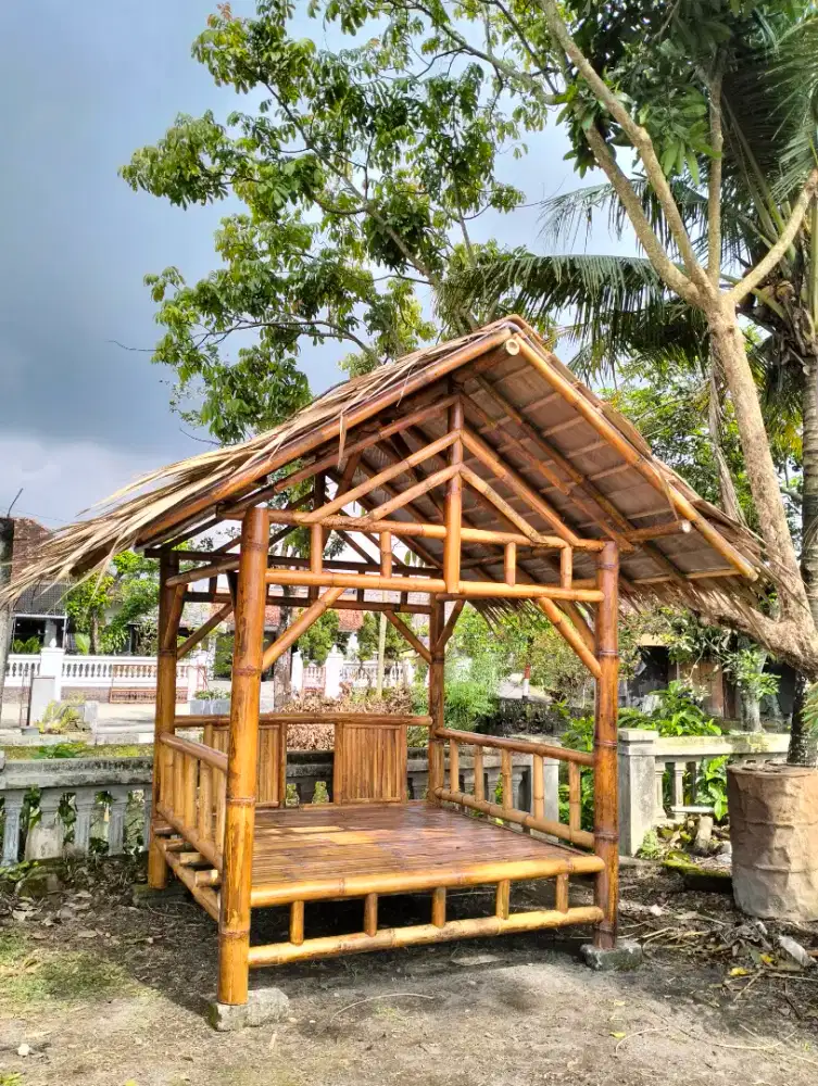 gazebo bambu jogja