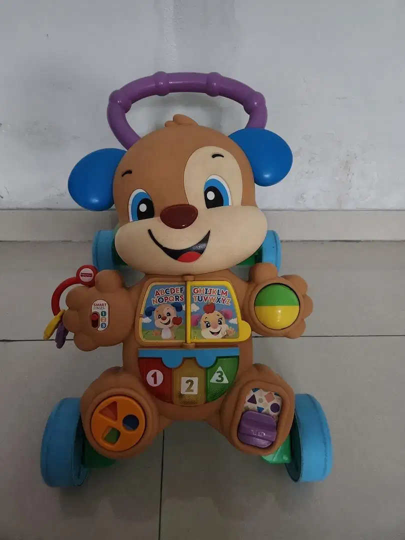Fisher price baby walker berdiri dan berjalan