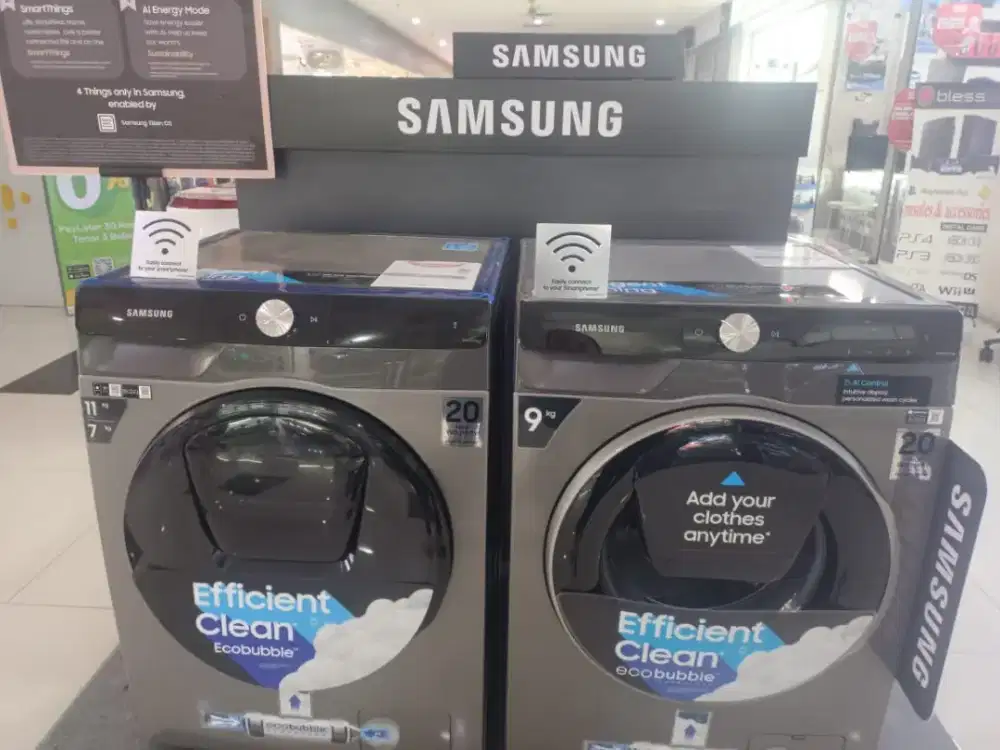 SAMSUNG WASH MACH FL WW14T504DABSE