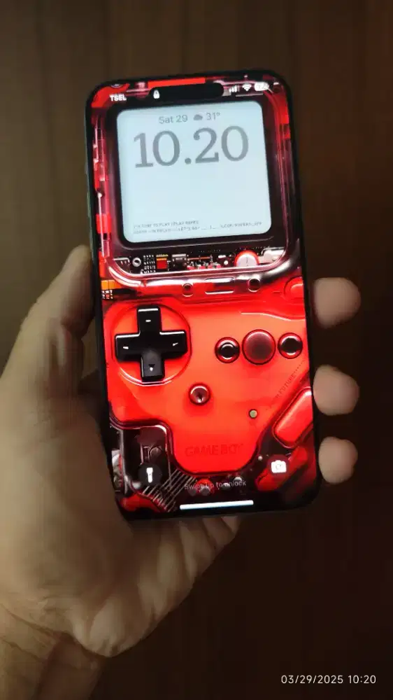 preloved iphone 15 pro max 256gb natural titanium