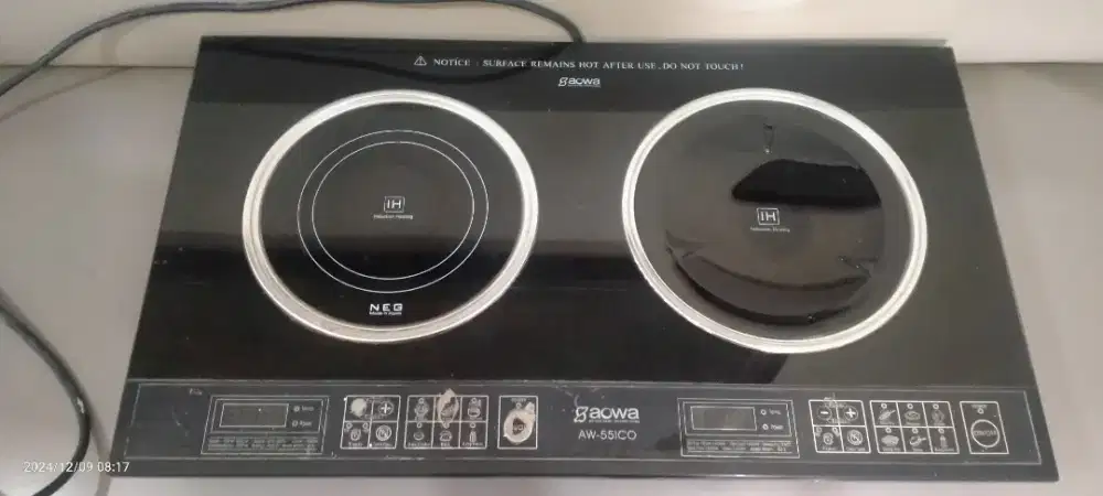 Kompor listrik aowa bekas