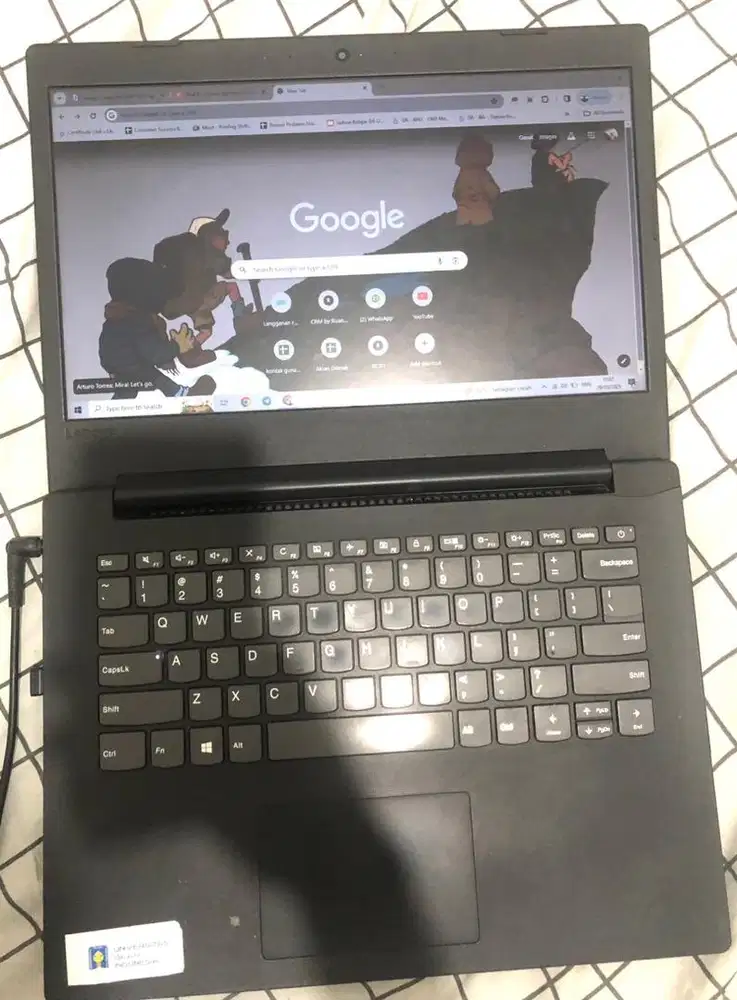 [ pemakian pribadi ] Laptop Lenovo Ideapad 130 - 14ast 07ID