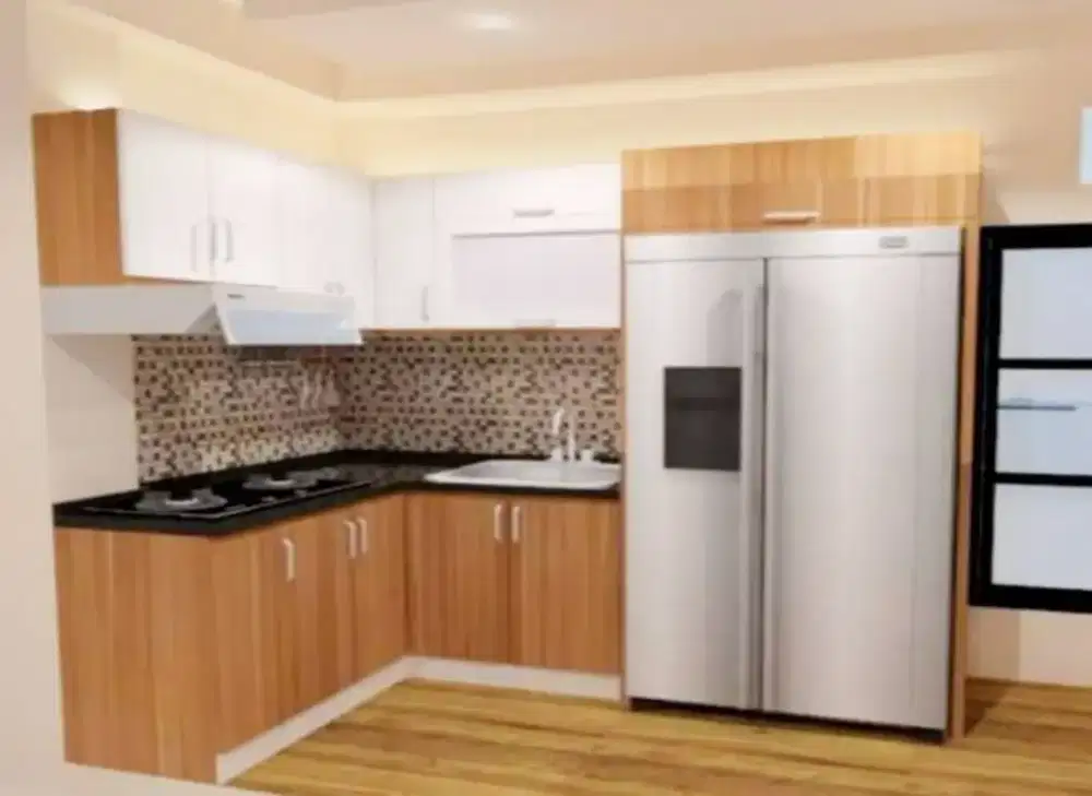 Kitchen set bahan PVC board bisa custom