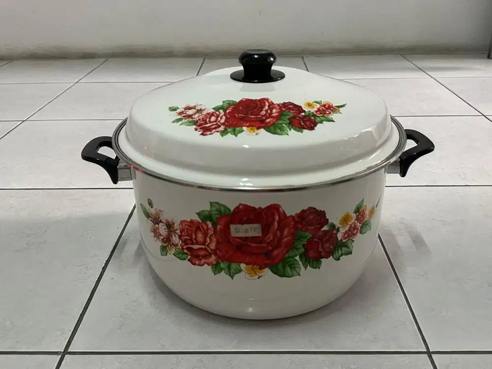 Panci Enamel Bunga Maspion
