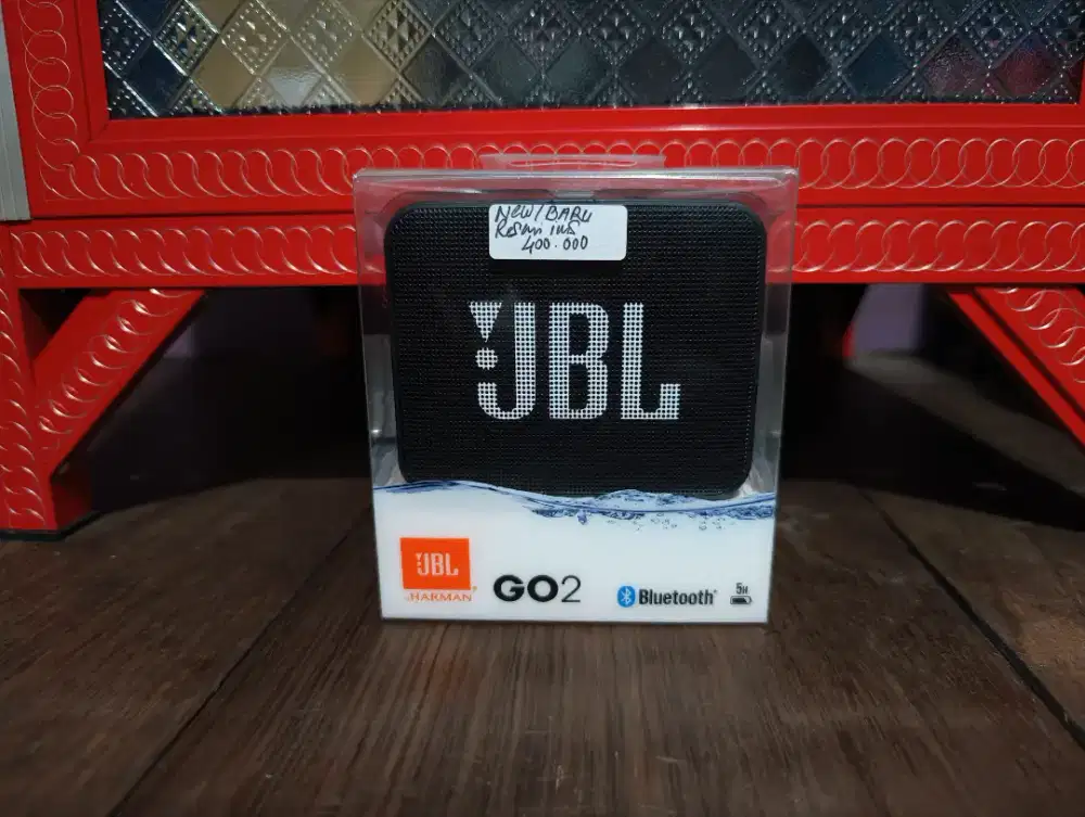 JBL GO 2 Black Resmi IMS Baru