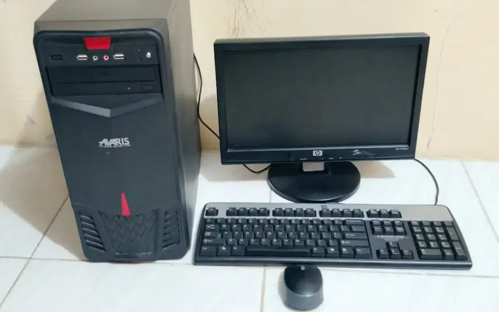 Jual cepat aja full set PC rakitan core i5 gen 3 ram 8gb SSD 128 gb