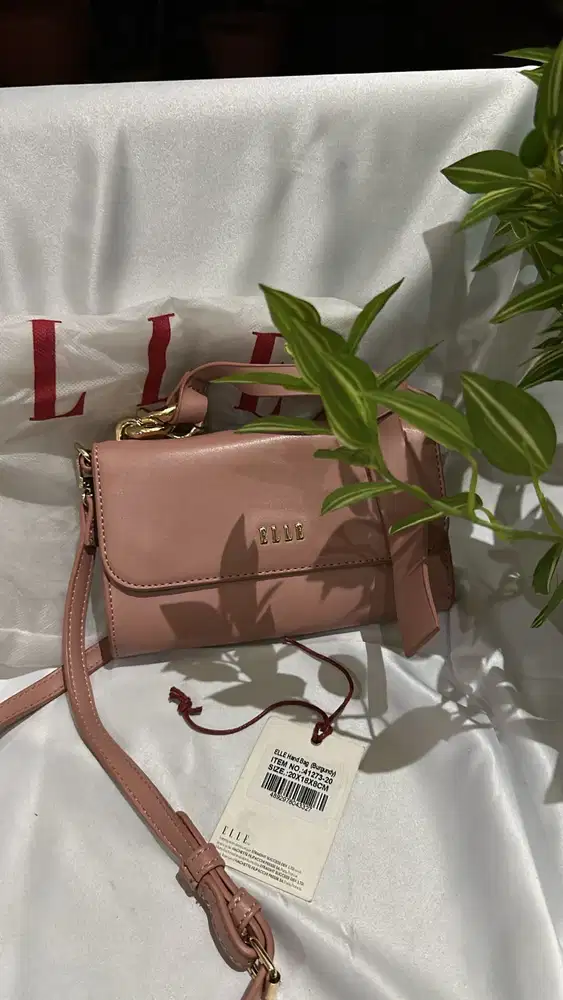 Elle Hand & Sling bag Dusty Pink - Preloved