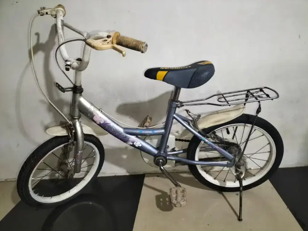 Sepeda ukuran 16 kondisi normal