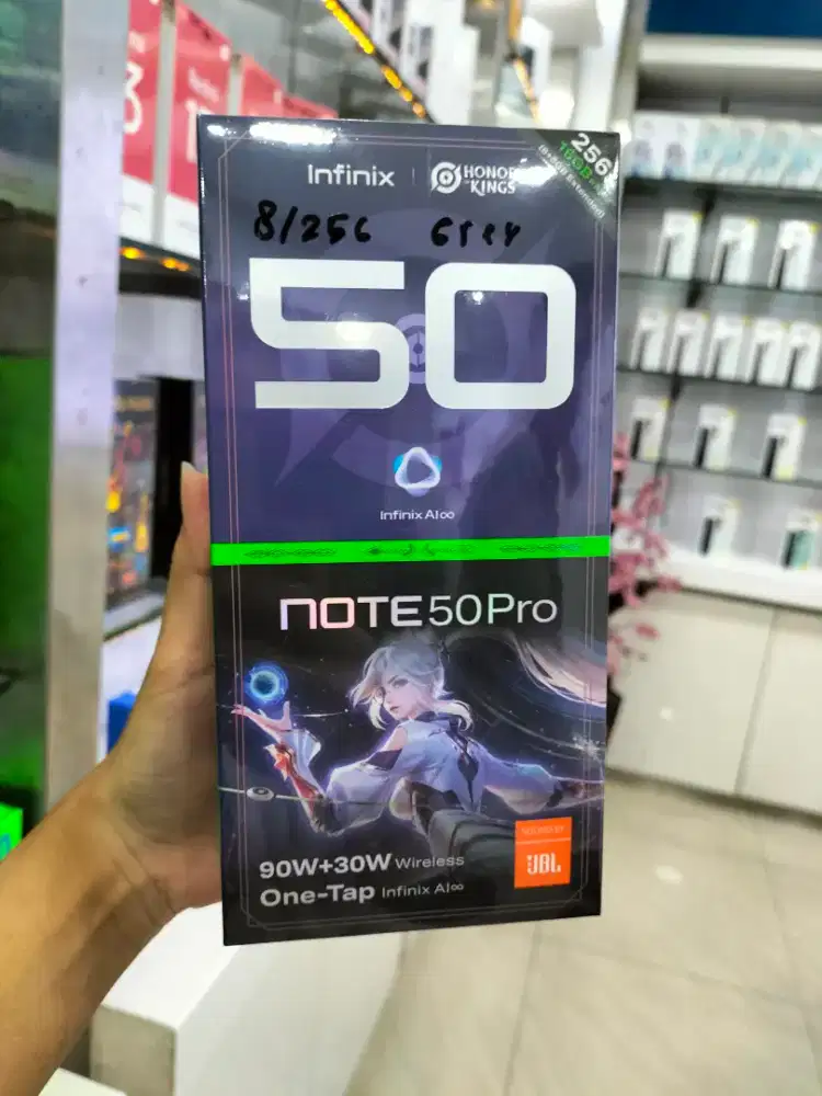 Infnix Note 50 pro 8/256 (baru)