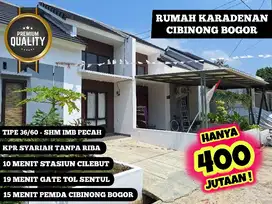 Jual Rumah Murah Siap Huni Karadenan Cibinong Dekat Pemda Bogor SHMIMB
