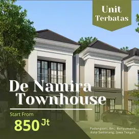 Cluster Terlaris di Semarang Atas De Namira Town House Banyumanik