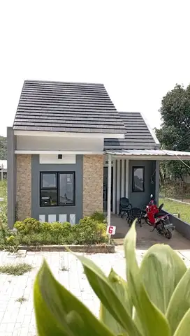 dijual rumah dengan konsep minimalis modern