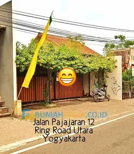 rumah pinggir jalan ringroad utara istimewa cocok hunian dan usaha
