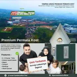 dijual rumah kos depan kampus uin akses mobil kota malang
