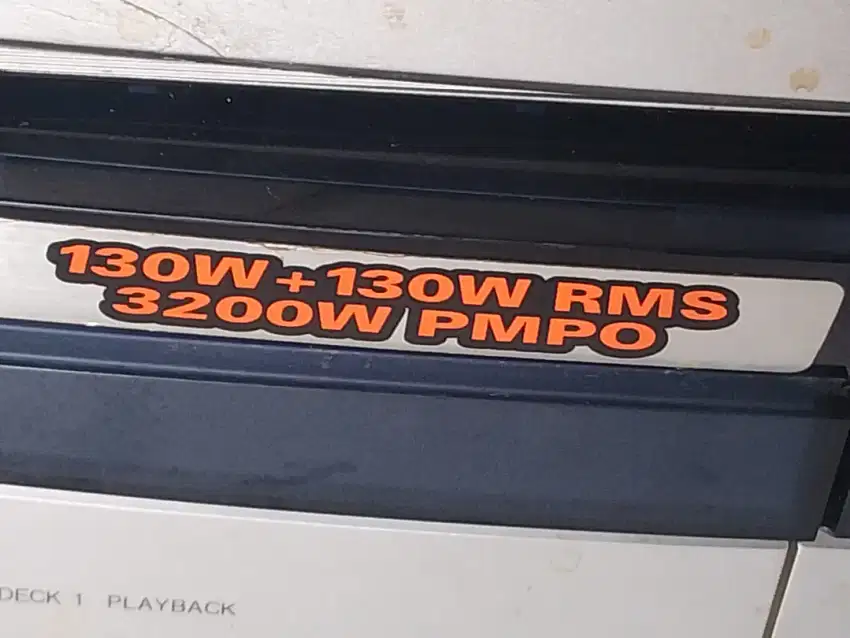 Big Power Aiwa Amplifier 260 watts RMS/ 3200 watts pmpo, full ori, Jpn