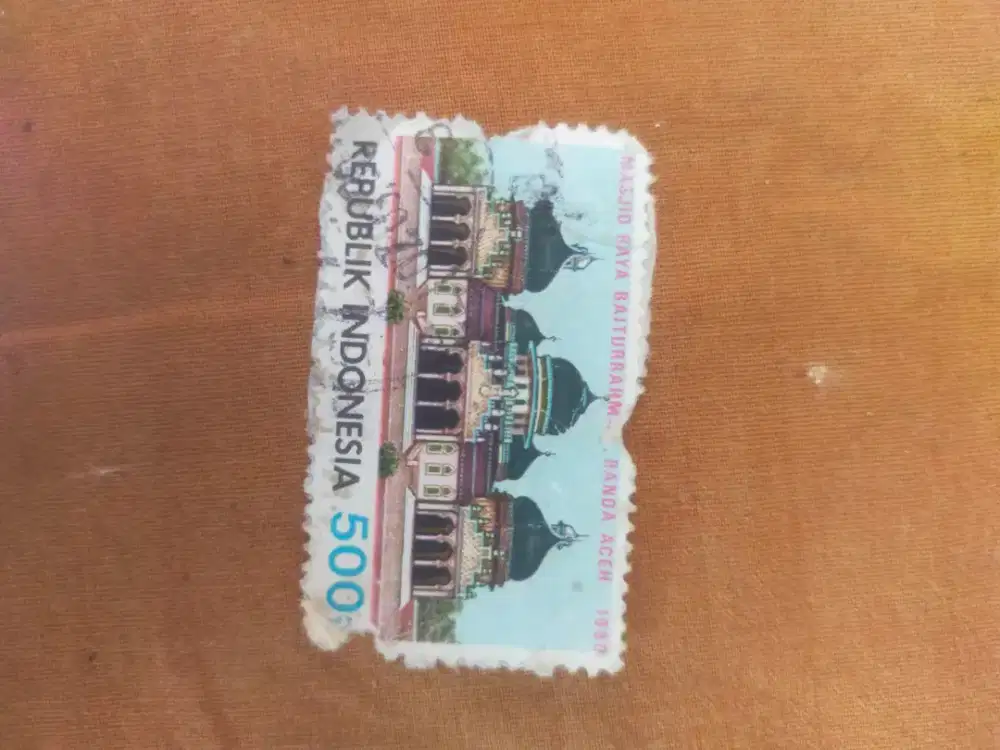 Perangko 1990 masjid raya