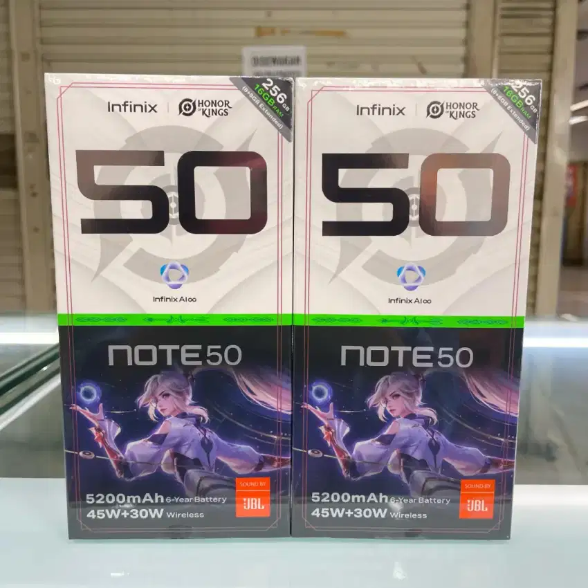 Infinix Note 50 ram 8gb+8gb/256gb baru garansi resmi harga Promo