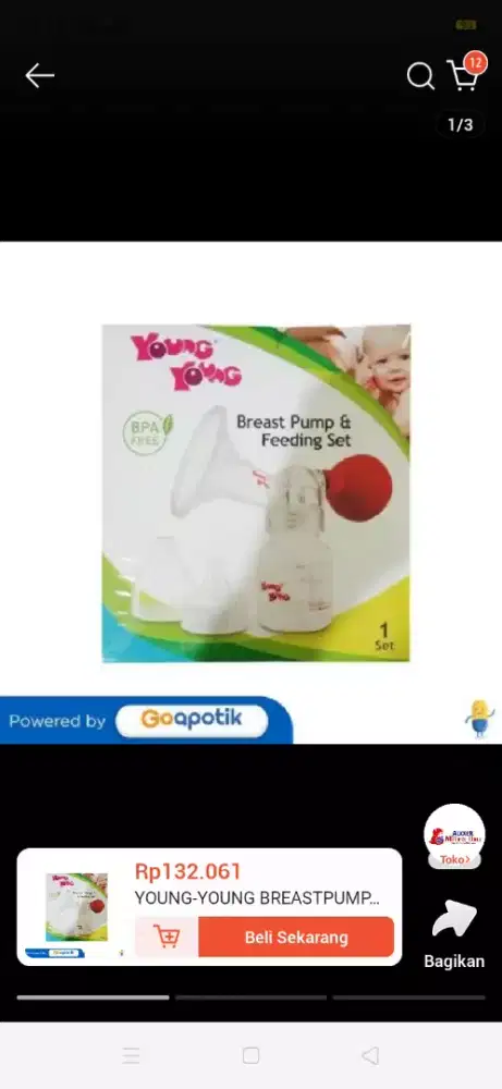 Pompa Asi Kondisi Segel (Baru)