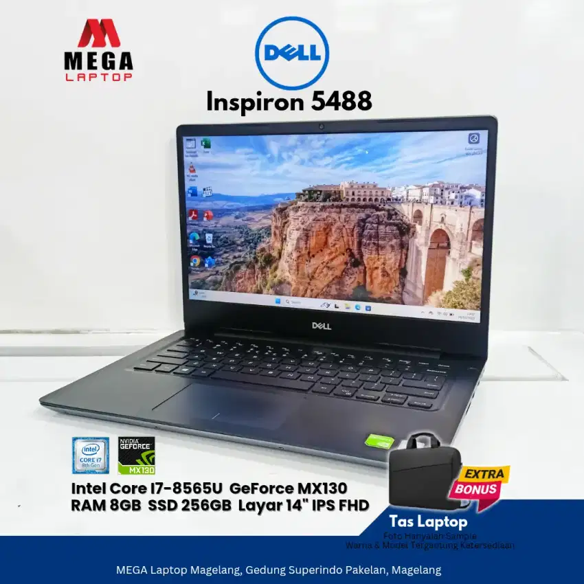 Laptop Dell Core I7 Vga Nvidia Geforce Ram 8 SSD 256