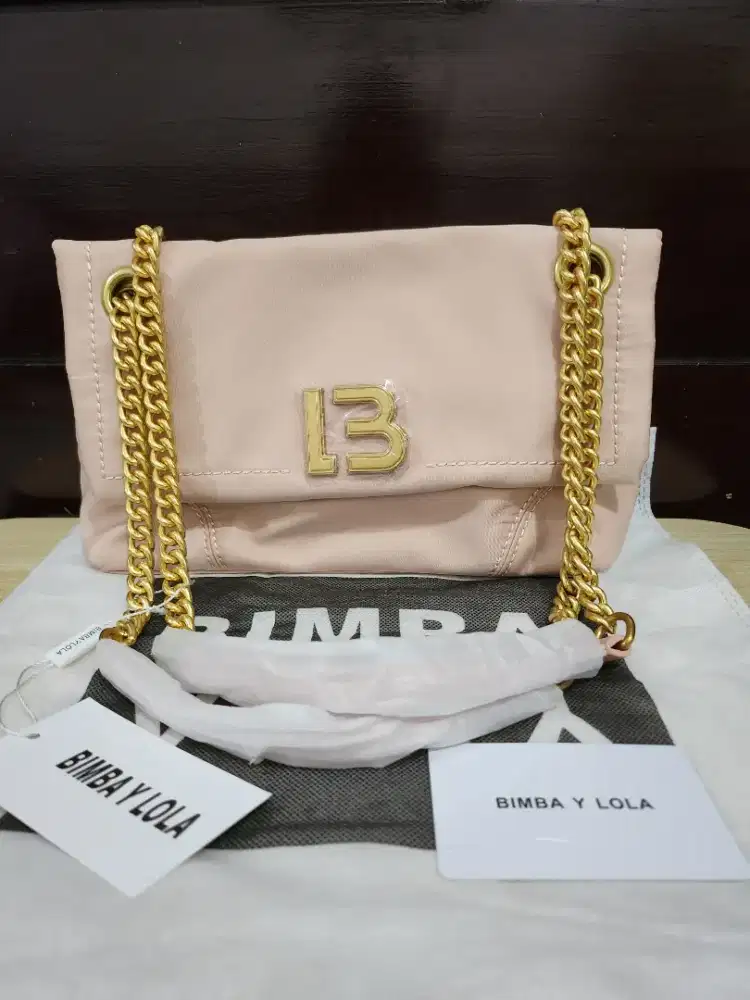 Bimba Y Lola Small Flap Bag - Baby Pink
