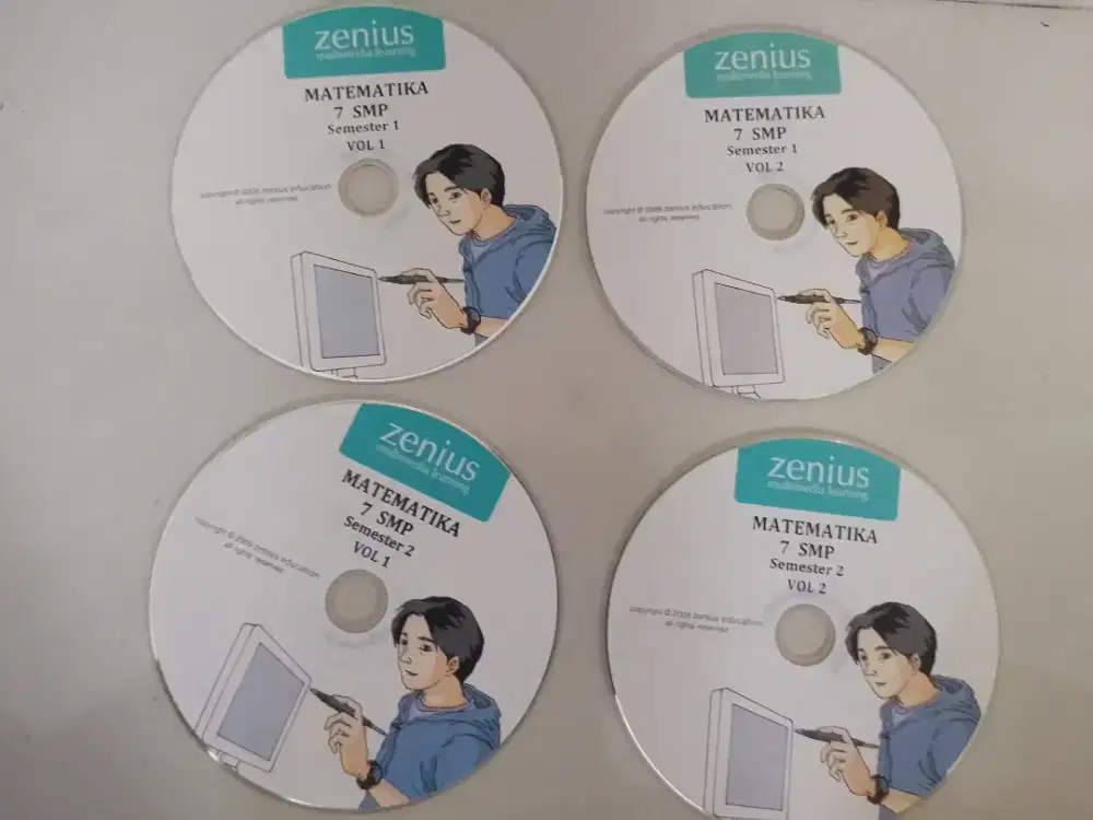Cd rom smp 7,8,9 fisika matematika biologi