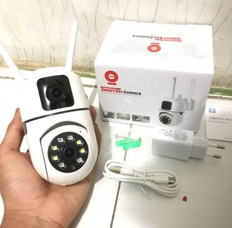 Cctv wifi dual camera pantau jarak jauh