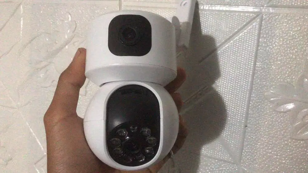 cctv pakai sim card dual lensa pantau jarak jauh