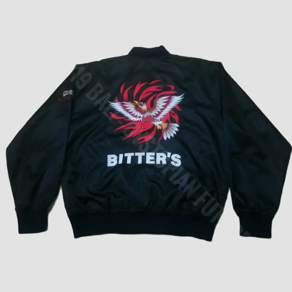 Vintage Suntory Bitter's Phoenix Sukajan Japanese Souvenir Jacket