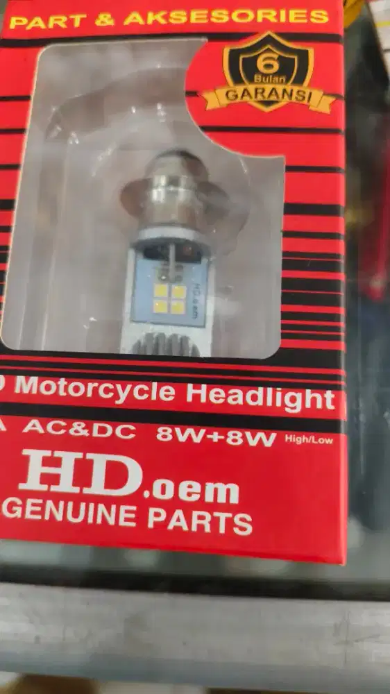 Lampu h4 led warna putih