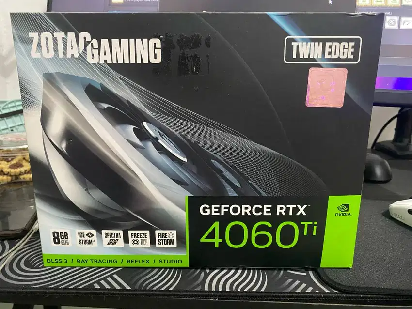 VGA ZOTAC GAMING GeForce RTX 4060 TI TWIN EDGE 8GB GDDR6 RTX 4060Ti