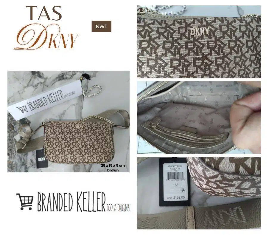 Tas DKNY New with Tag 100% Original