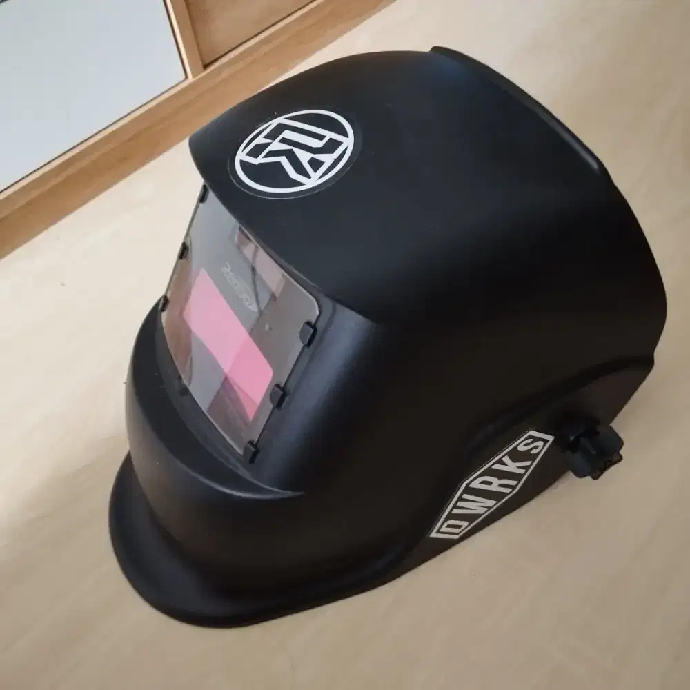 Kedok / Helm / Topeng Las Redbo Auto-Dark Seperti Baru!