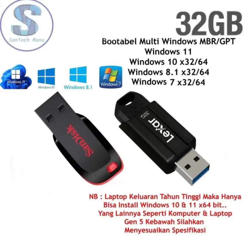 Bootable Win x32 & 64 GPT & MBR