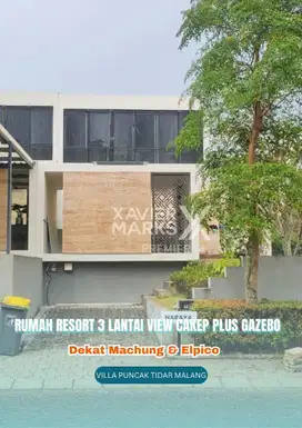 Rumah Resort di Villa Puncak Tidar Malang