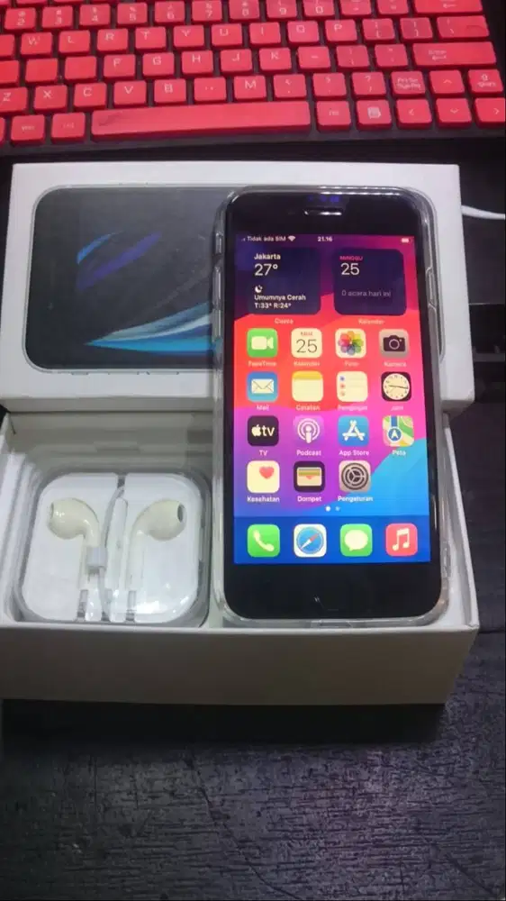 I Phone SE2  2020  (White / 128 gb) ex inter mulus