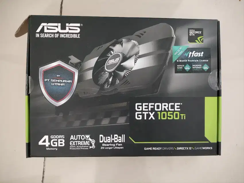 Vga Asus Gtx 1050 ti Second